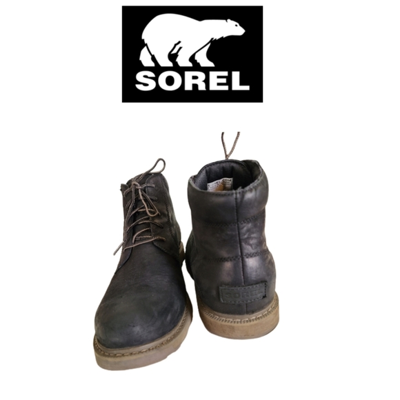 SOREL MADISON II CHARCOAL CHUKKA BOOTS - Picture 2 of 7